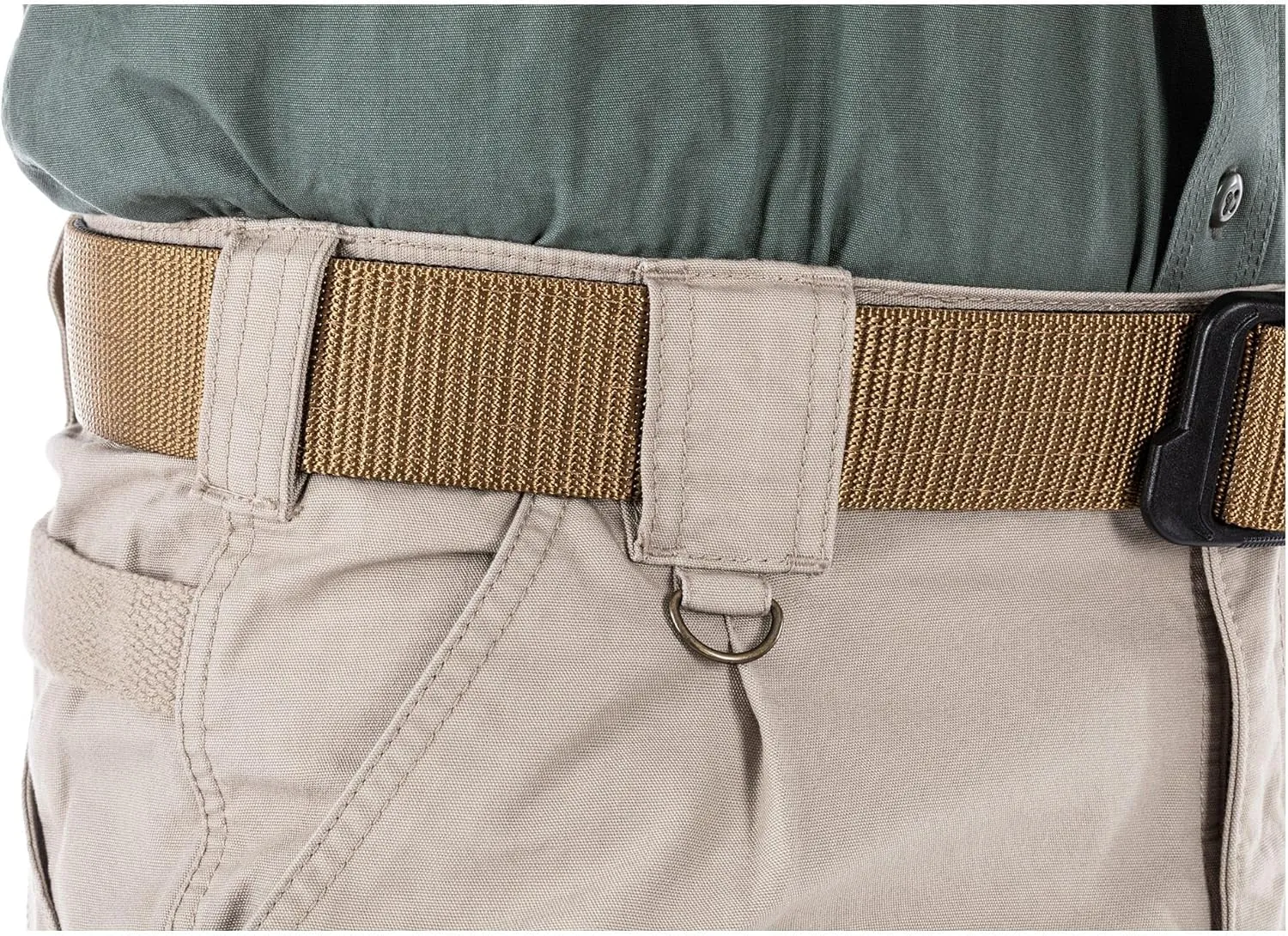5.11 Tactical Men's Cargo Work Pants, Regular Fit, Cotton Canvas 7 Pockets Pant, Style 74251ABR