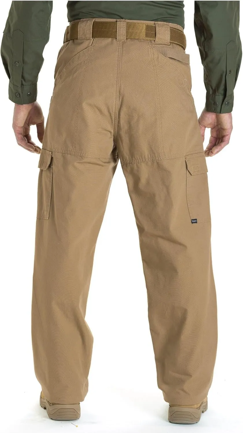 5.11 Tactical Men's Cargo Work Pants, Regular Fit, Cotton Canvas 7 Pockets Pant, Style 74251ABR