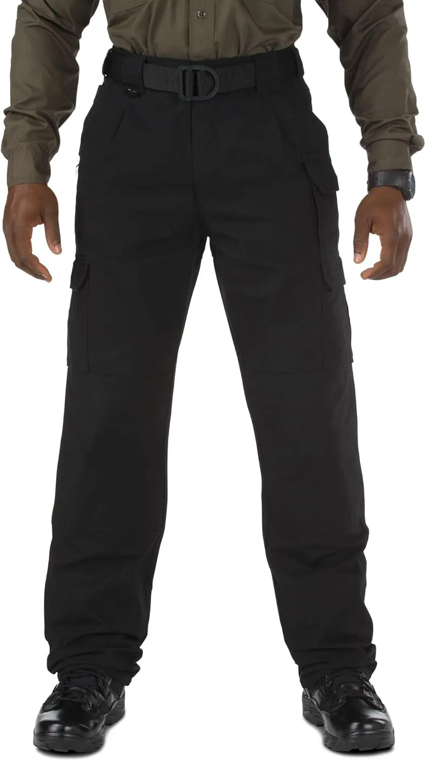 5.11 Tactical Men's Cargo Work Pants, Regular Fit, Cotton Canvas 7 Pockets Pant, Style 74251ABR