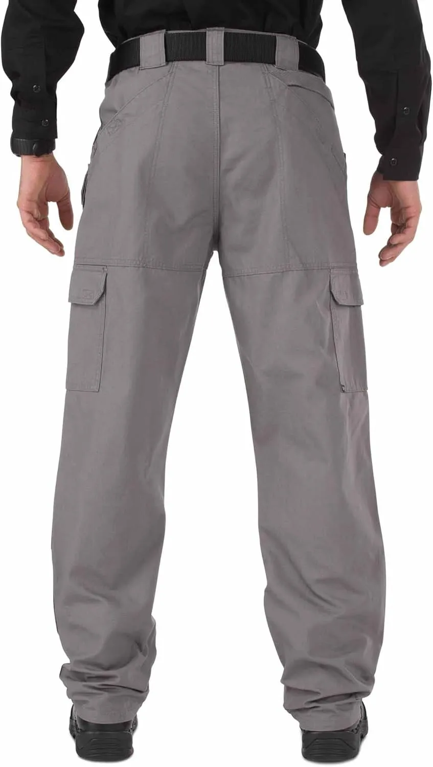 5.11 Tactical Men's Cargo Work Pants, Regular Fit, Cotton Canvas 7 Pockets Pant, Style 74251ABR