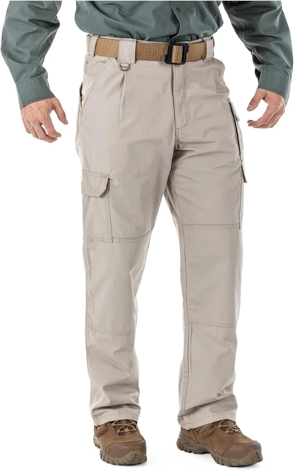 5.11 Tactical Men's Cargo Work Pants, Regular Fit, Cotton Canvas 7 Pockets Pant, Style 74251ABR
