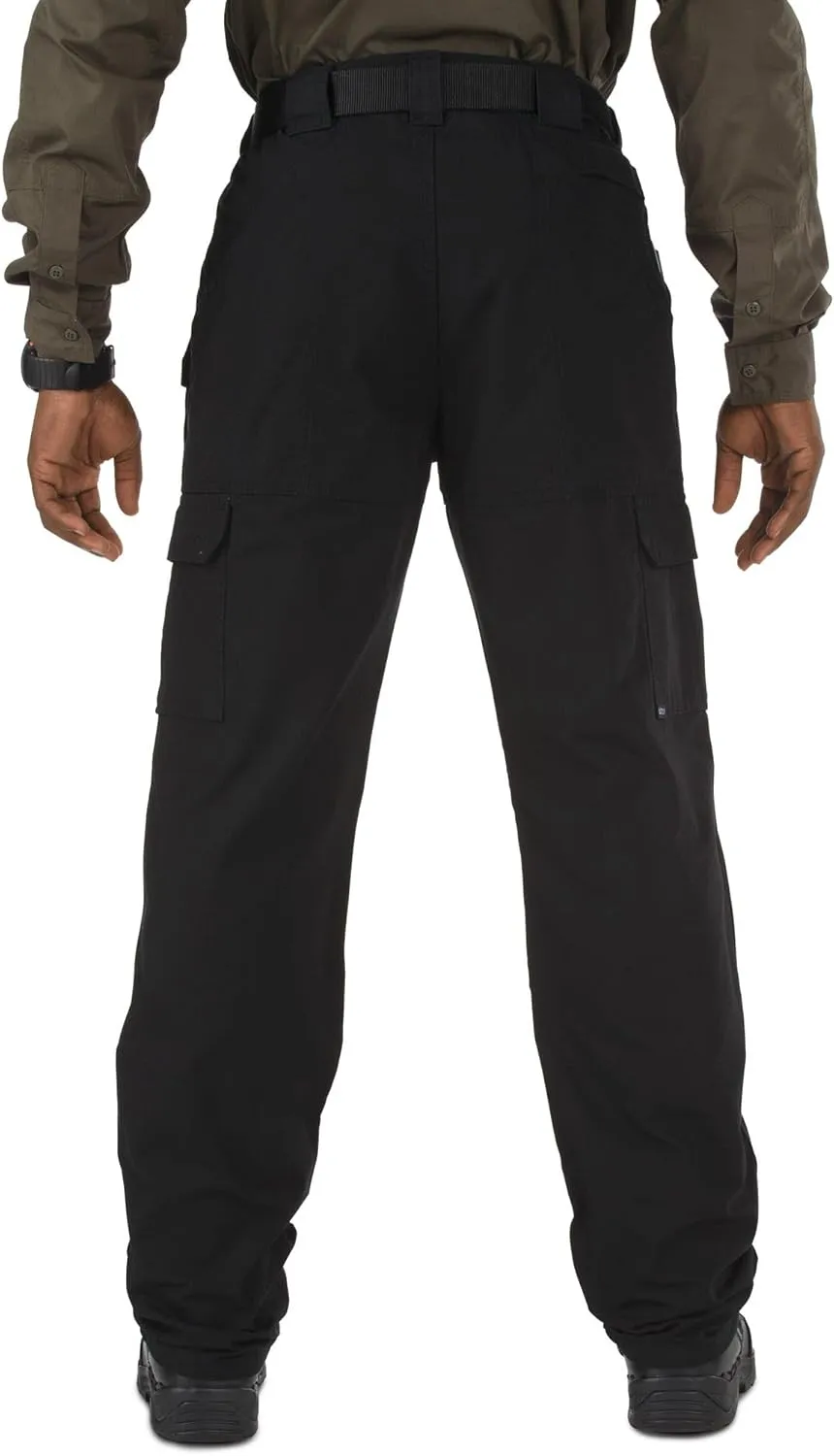 5.11 Tactical Men's Cargo Work Pants, Regular Fit, Cotton Canvas 7 Pockets Pant, Style 74251ABR