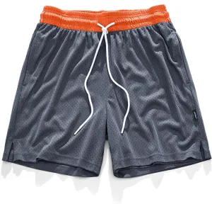 AIMPACT 7" Mens Mesh Shorts Athletic Basketball Shorts Double Layer Gym Workout Shorts with Pocket Drawstring Breathable