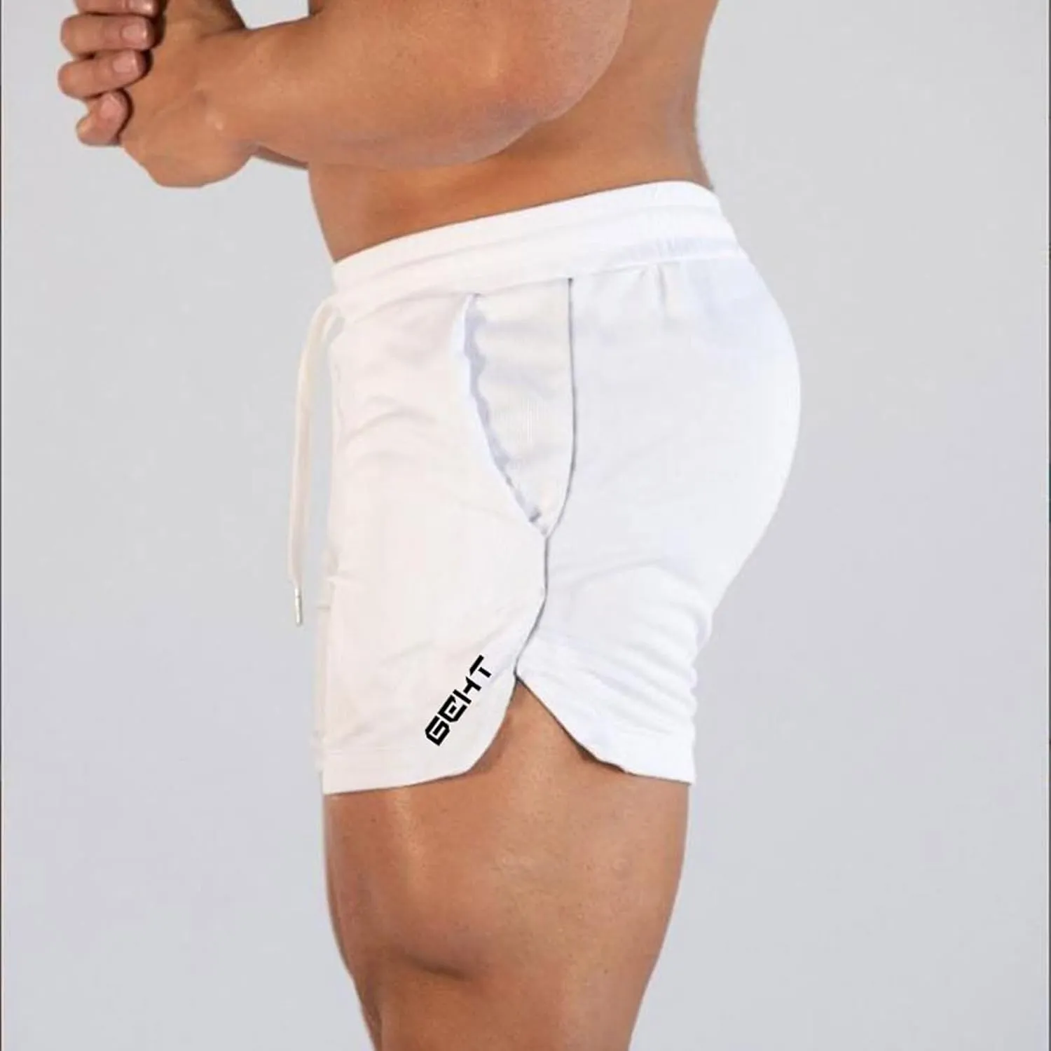 Athletic Shorts for Men, Mens Workout Athletic Shorts 5 inch Bodybuilding Running Shorts Lightweight Sports Gym Shorts