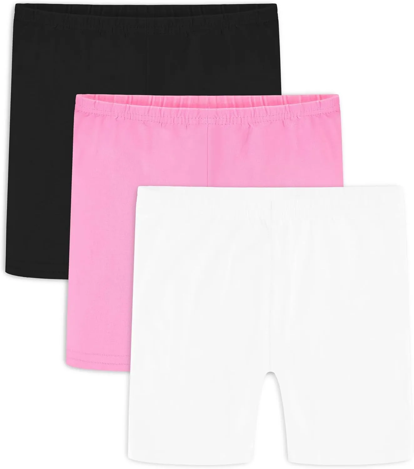 Auranso Girls Bike Shorts Cartwheel Breathable and Safety Biker Under Dress Dance Shorts Kids Clothes