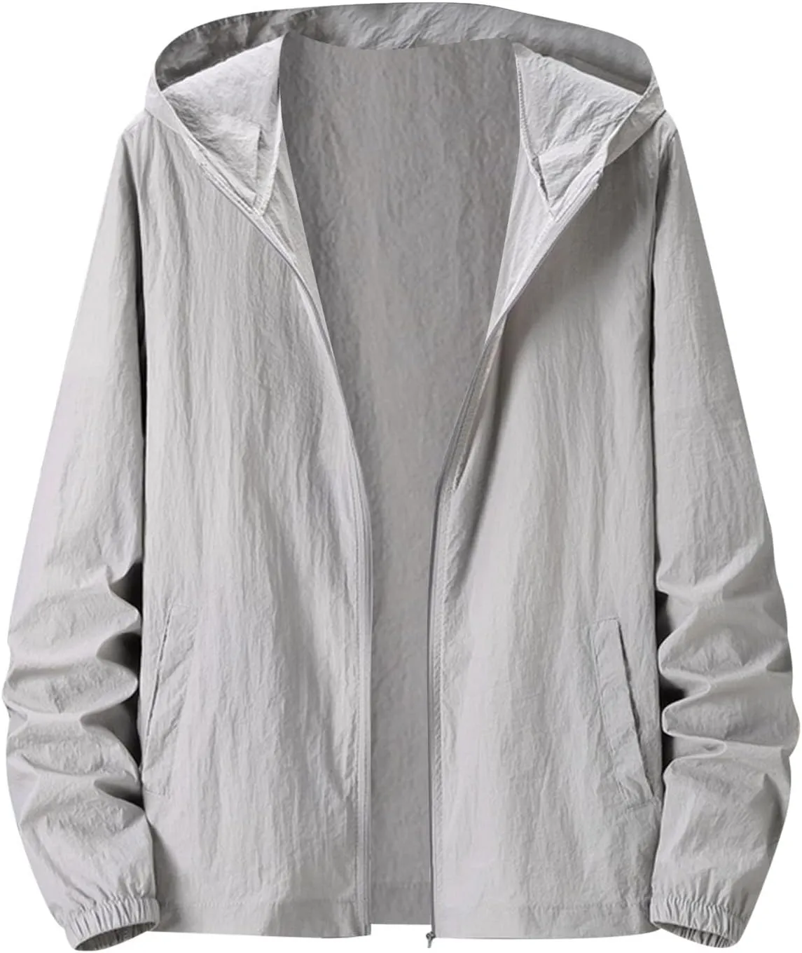 Bomber Jacket Men, Mens Hip Hop Streetwear Windbreaker Jacket Lightweight Casual Outdoor Bomber Jacket Coat with Hood