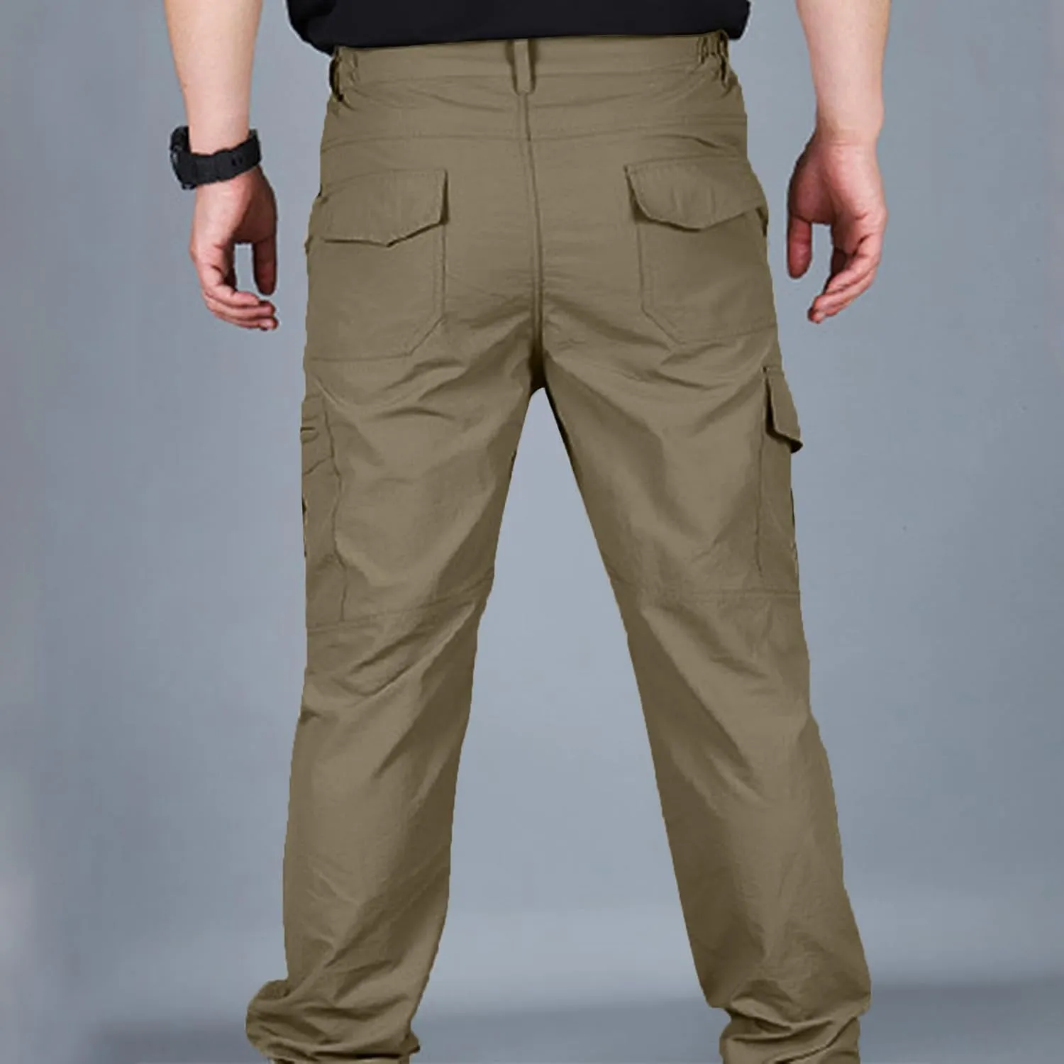 Cargo Pants for Men Lightweight Stretch Hiking Pants Military Cargo Work Pants Ripstop Tactical Waterproof Pants