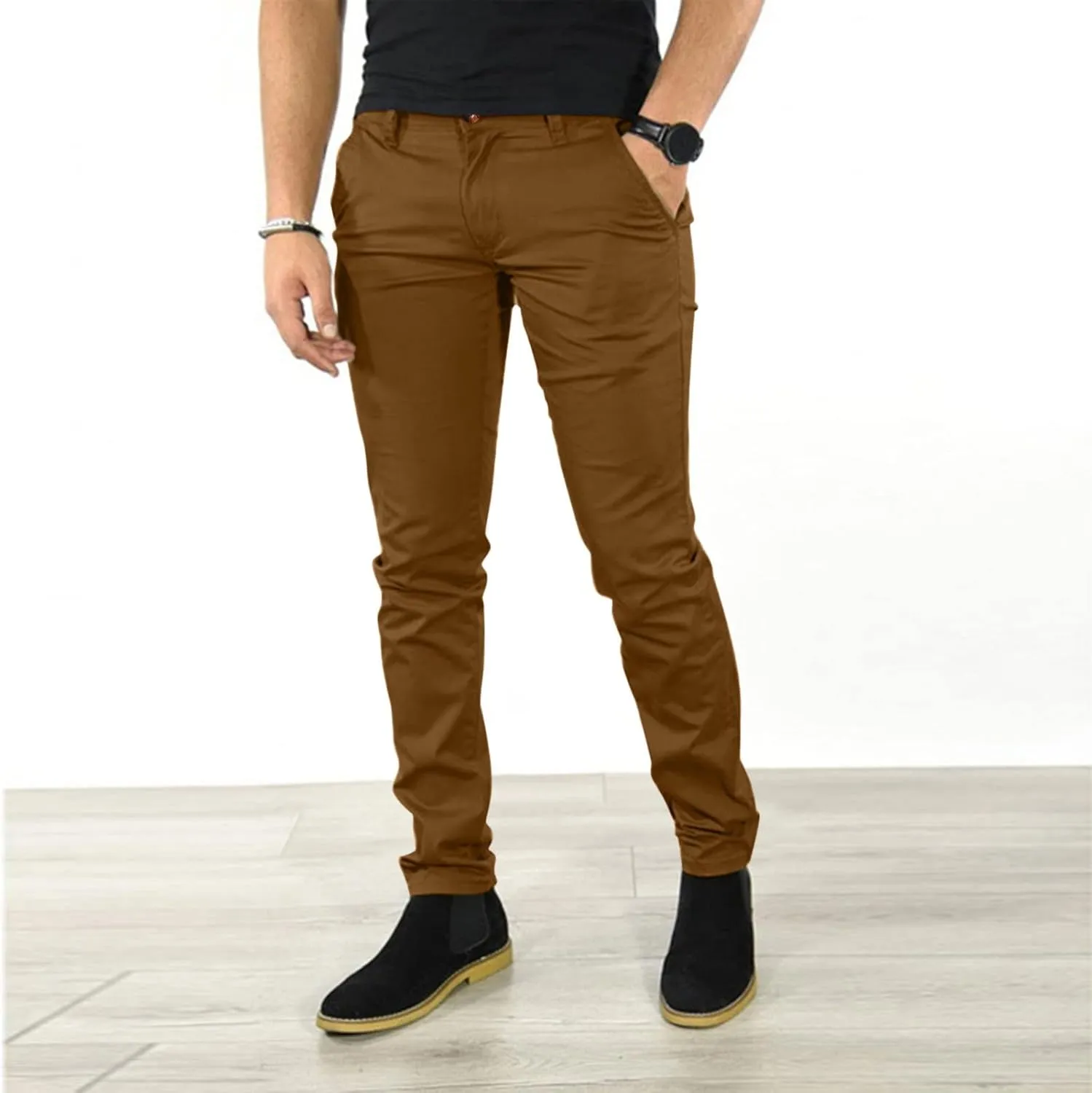 Cargo Pants for Men Relaxed Fit Fit Baggy Athletic Jogger Pant Men's Jogger Sweatpant with Pockets Men Sport Athletic