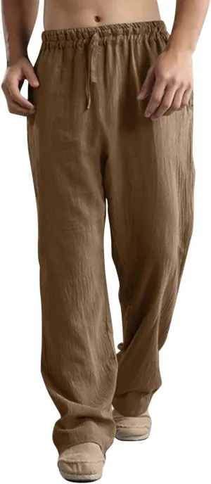 Cargo Pants for Men Relaxed Fit Leg Trousers Workout Jogger Pants with Pockets Sweatpants for Men Mens Zip Joggers