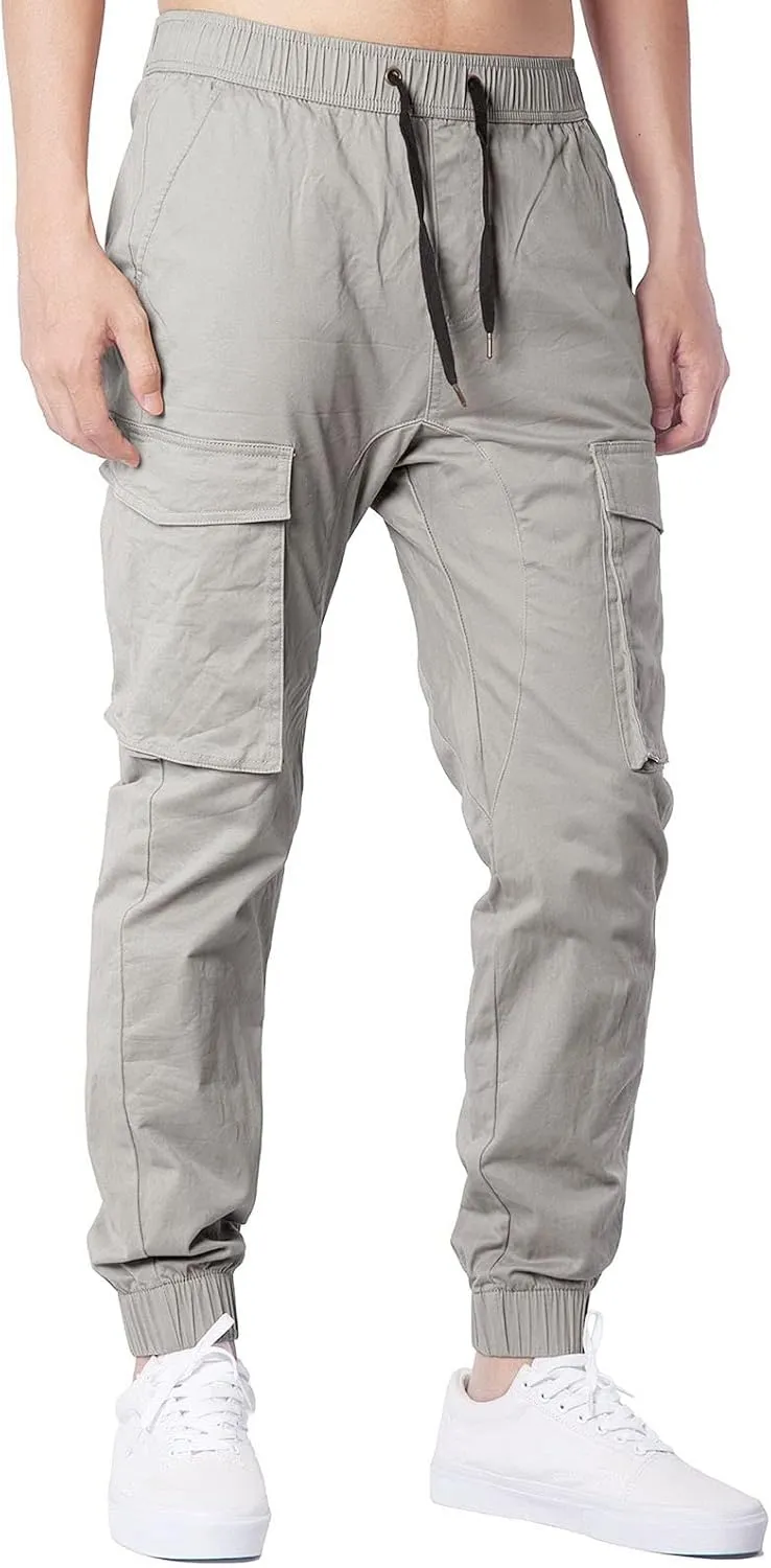 Cargo Pants for Men Relaxed Fit Mens Sweatpants Fleece Large Size Sweatpants Plush Thickening Cotton-Padded Trousers