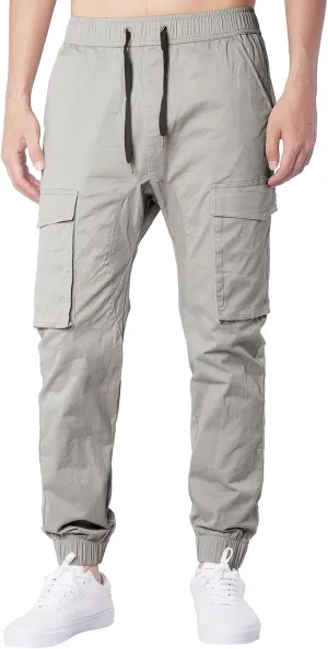 Cargo Pants for Men Relaxed Fit Mens Sweatpants Fleece Large Size Sweatpants Plush Thickening Cotton-Padded Trousers