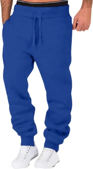 Cargo Pants for Men Relaxed Fit Pant Mens Cotton Linen Pants Loose Casual Lightweight Elastic Waist Drawstring Beach