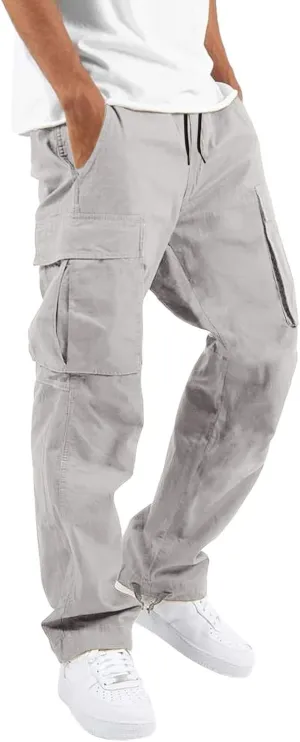 Cargo Pants for Men Relaxed Fit Stretch Combat Outdoor Hiking Pants Sweatpants for Men Cargo Pants for Men Mens Work