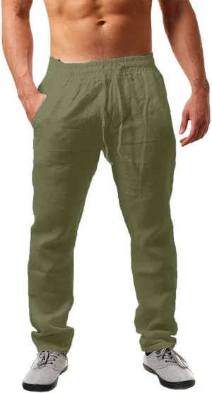 Cargo Pants for Men Relaxed Fit Sweatpants for Men Big and Tall Mens Work Pants Sports Casual Hiking Jogging Trousers