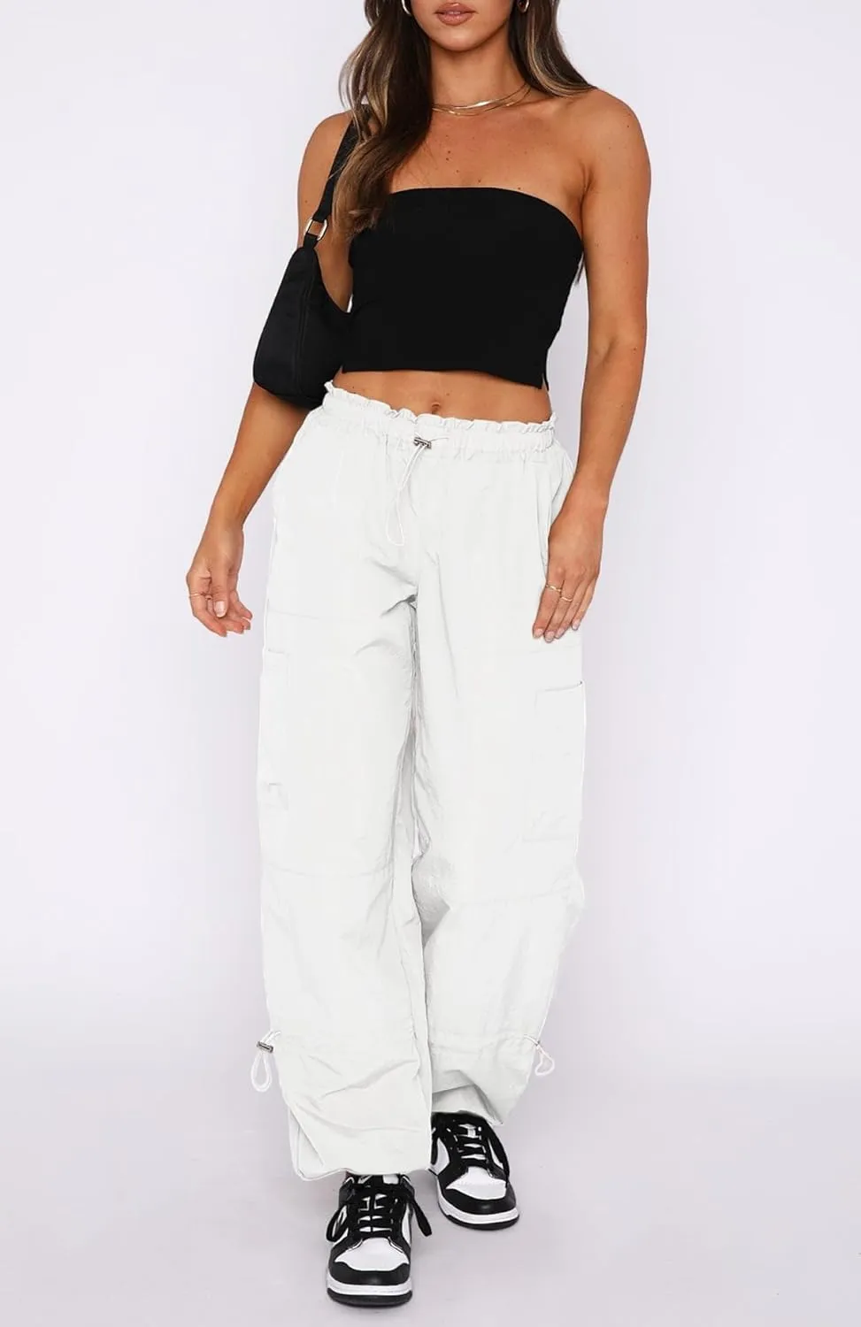 Cargo Pants Women Baggy - Parachute Pants for Women, Rave Pants Y2K Pants, Festival Outfits for Women