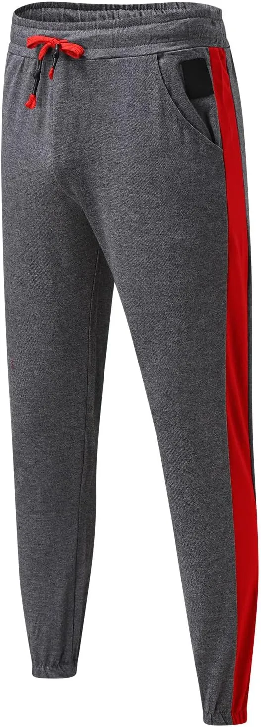 Cargo Sweatpants for Men Mens Lounge Pants for Men Baggy Men's Fleece Athletic Sweatpants Running Warm Slim Fit Baggy