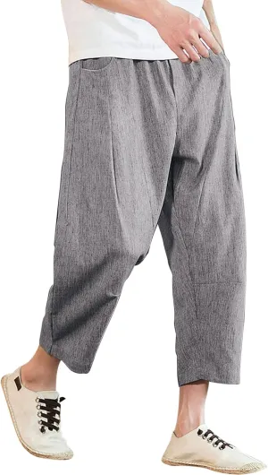 Cargo Sweatpants for Men Mens Lounge Pants Men's Cotton Multi-Pockets Work Pants Tactical Outdoor Military Army Cargo