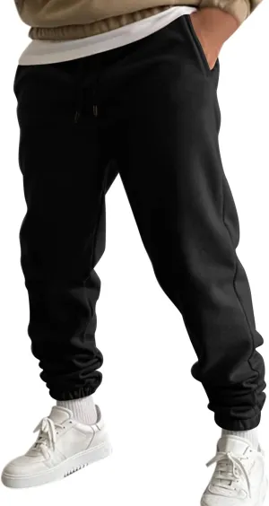 Cargo Sweatpants for Men Mens Lounge Pants Men's Slim Fit Gym Running Workout Pants Athletic Drawstring Jogger Pants