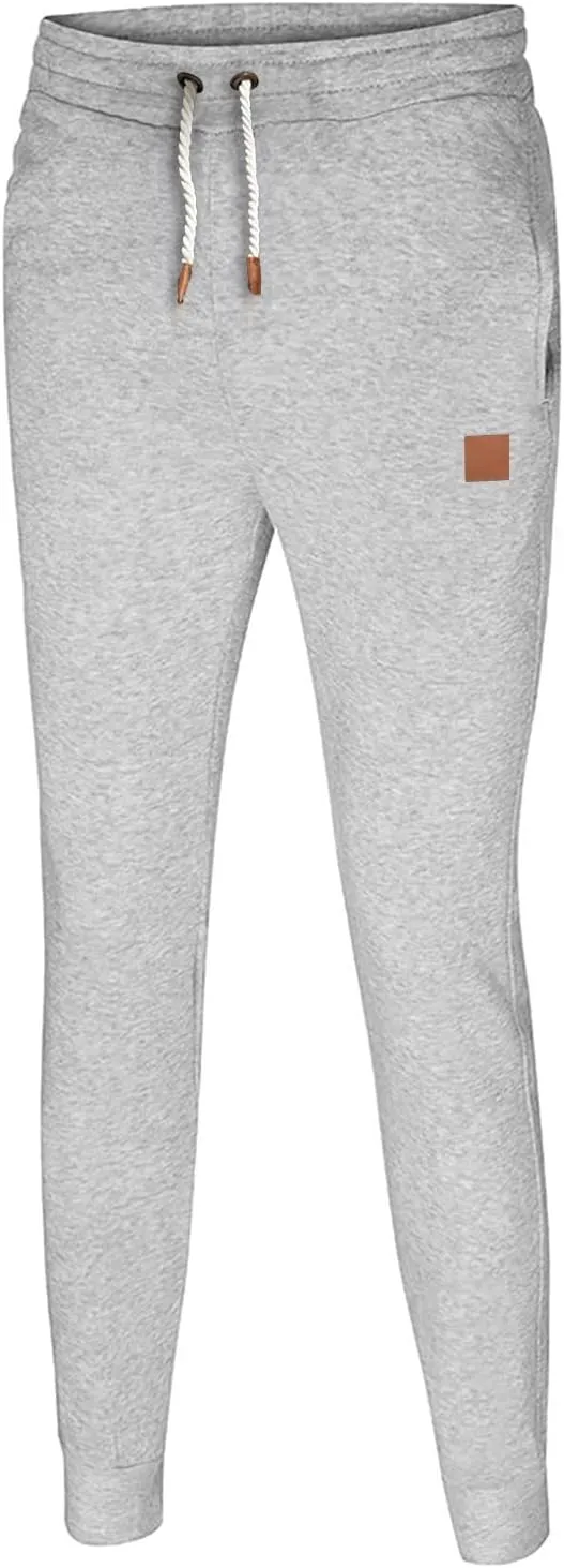 Cargo Sweatpants for Men Mens Lounge Pants Slim Fit Workout Training Thigh Mesh Gym Jogger Pants with Zipper Pockets
