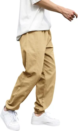 Cargo Sweatpants for Men Mens Lounge Pants Sports Trousers for Men Mens Cargo Pants Elastic Waist Sweatpants for Men