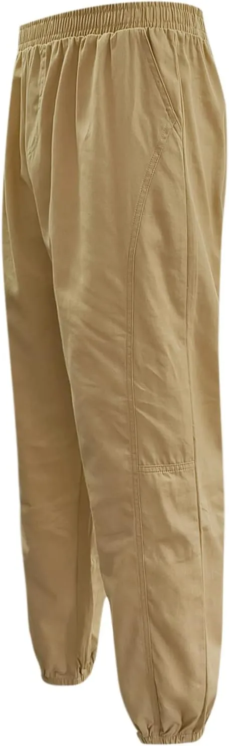 Cargo Sweatpants for Men Mens Lounge Pants Sports Trousers for Men Mens Cargo Pants Elastic Waist Sweatpants for Men