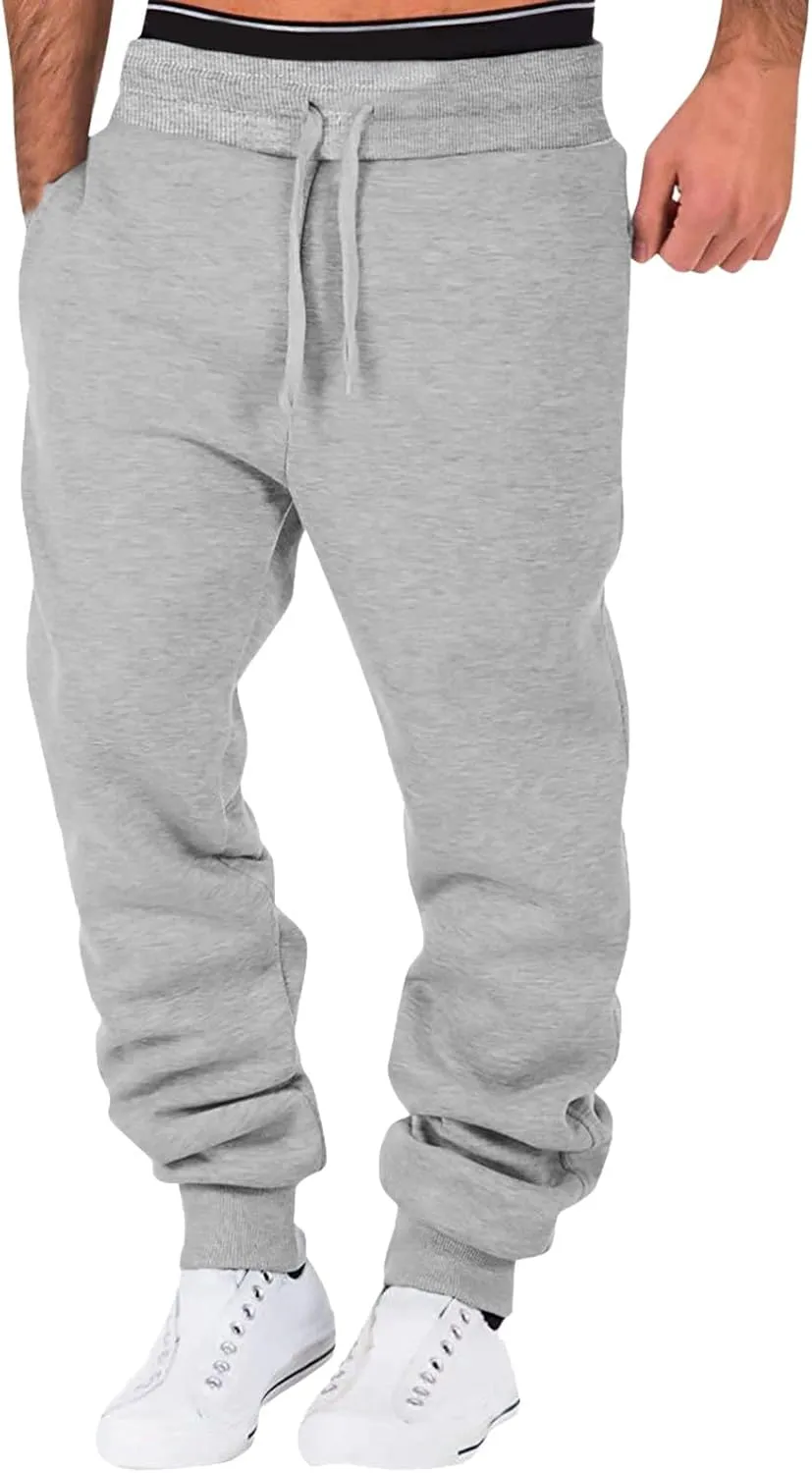 Cargo Sweatpants for Men Mens Lounge Pants Sweatpants for Men with Pockets Men's Casual Pants Hip Hop Letter Printed