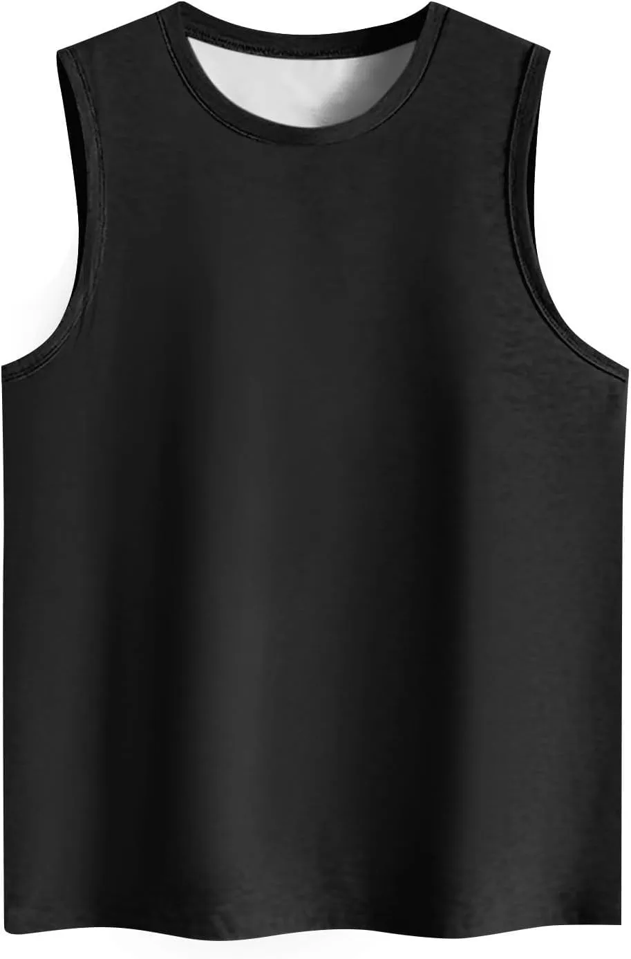 Casual Tank Tops for Women Fashion Fitted Slim Tanks Sleeveless Crew Neck T Shirts Trendy Summer Classic Blouse