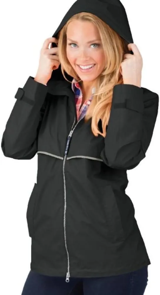 Charles River Apparel Women's New Englander Wind & Waterproof Rain Jacket