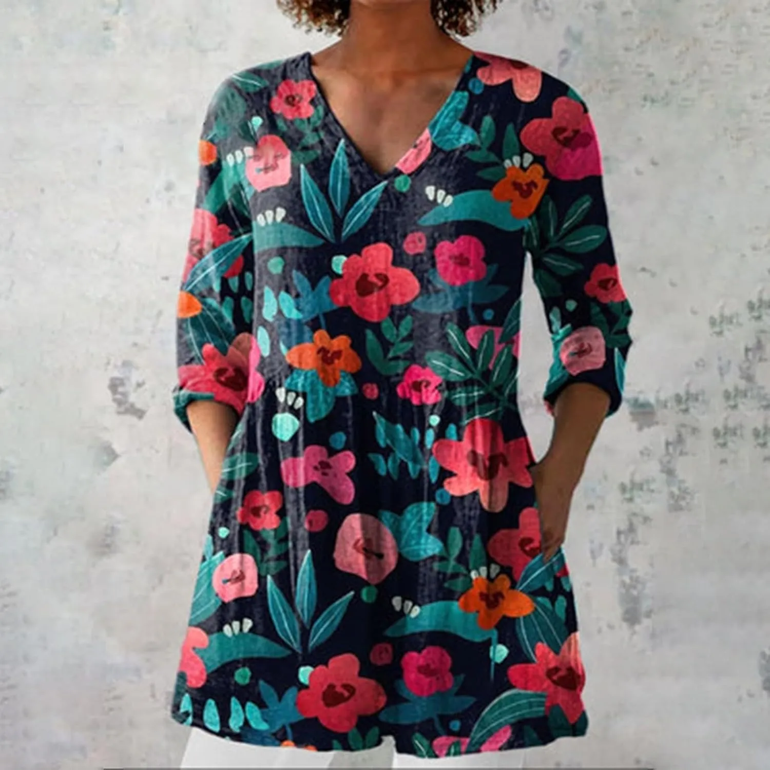 Cotton Linen Tops Womens Summer Fashion Button Up Sunscreen Rolled Long Sleeve Beach Vacation Lightweight Tees