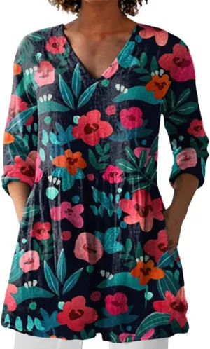 Cotton Linen Tops Womens Summer Fashion Button Up Sunscreen Rolled Long Sleeve Beach Vacation Lightweight Tees