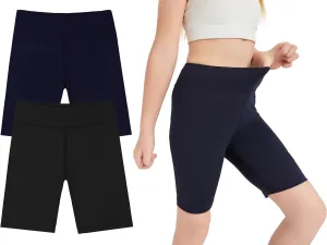 DaniChins Girl Athletic Shorts Compression Bottoms for Sports Running Workout