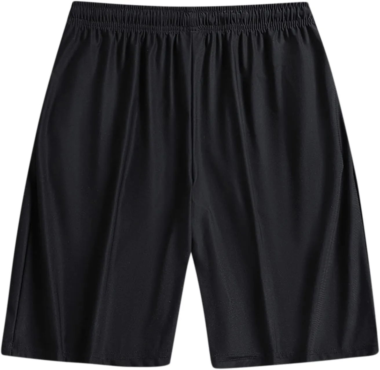 Dgoopd Mens Shorts Casual Quick Dry Shorts Workout Athletic Hiking Shorts Lightweight Running Shorts with Zipper Pockets