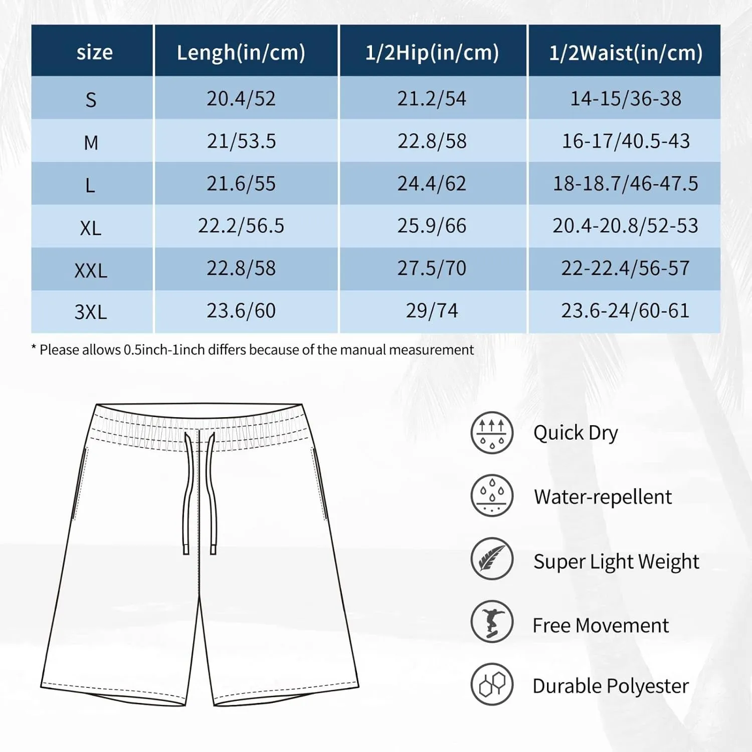 Green Snakeskin print Men's Surfboard Shorts Beach Shorts, Men's Casual Beach Shorts, Men's Quick Dry Shorts