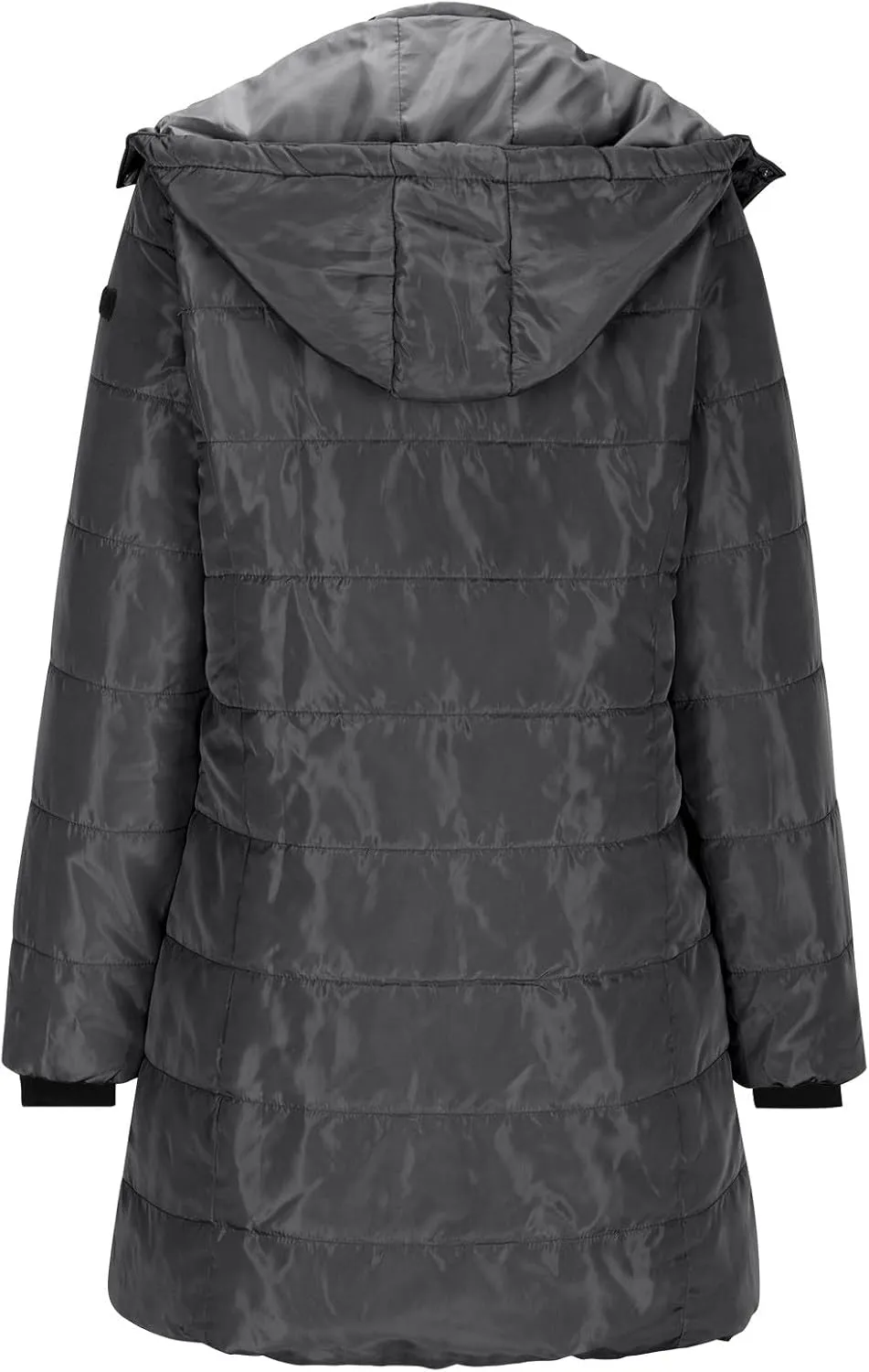 Jackets for Women Zip Up Quilted Puffer Jacket Fleece Lined Parka Oversized Causal Versatile Womens Fashion Hoodie