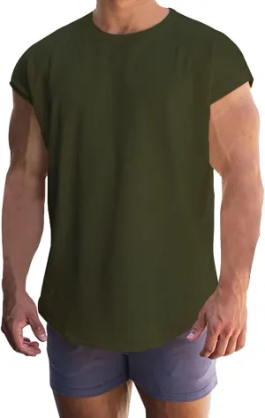 LCMTWX Mens Tank Top Tank Tops 2024 Fit Plus Size Muscle V Neck Sleeveless Tank Hipster Tank Top T-Shirts For Men Mens Tank