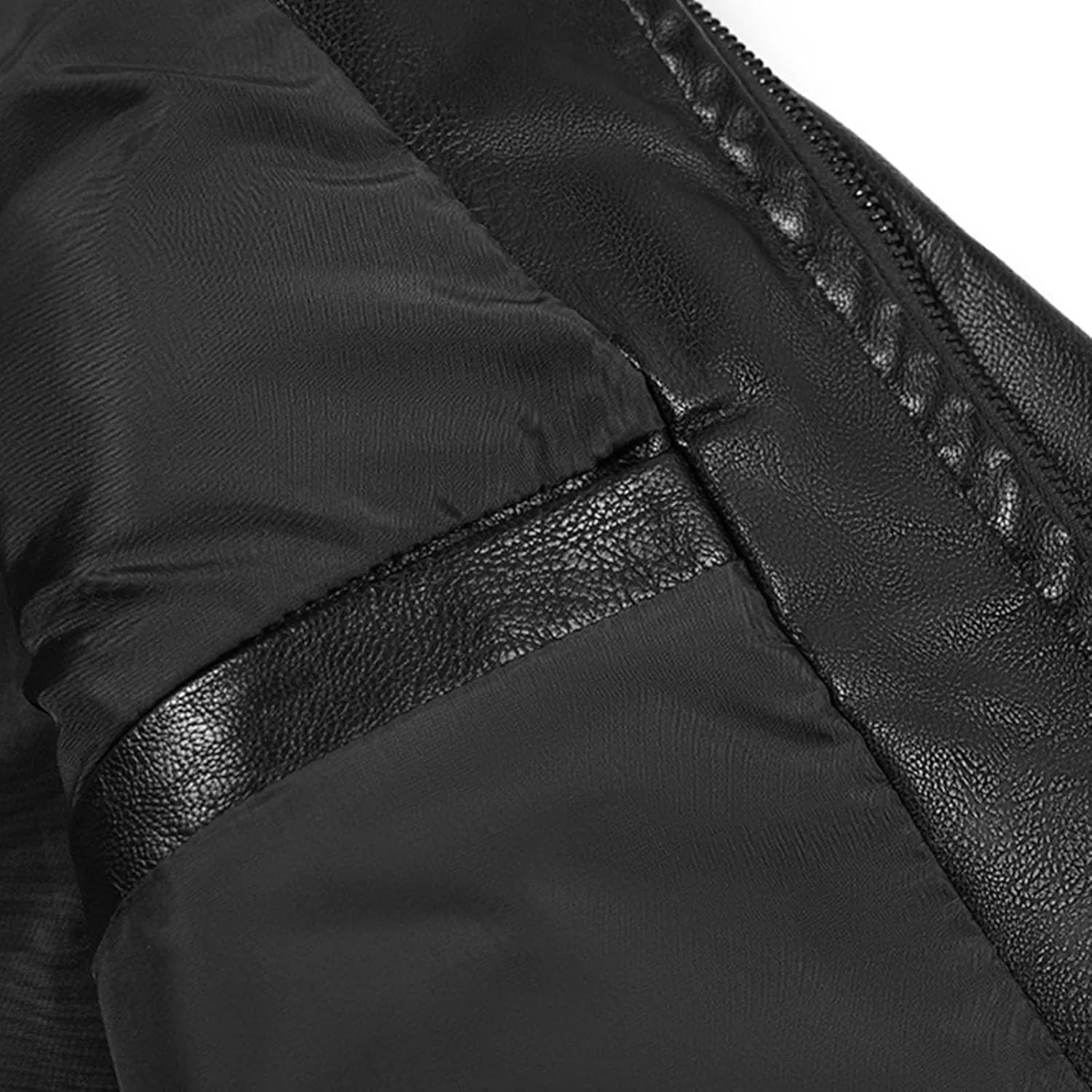 Men Faux Leather Blazer Jacket Vintage PU Motorcycle Biker Outwear Lapel Cool Stand Collar Streetwear Hip Hop Outfit
