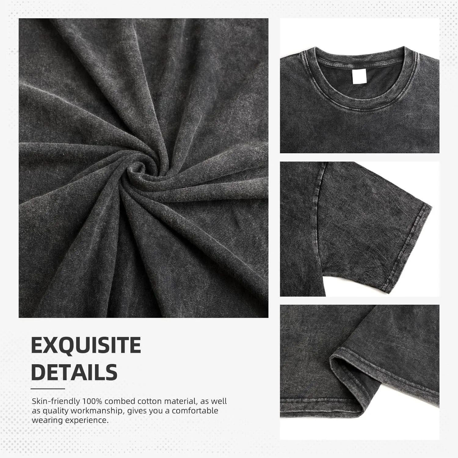 Men Short Sleeve Crewneck T-Shirts Vintage Graphic Tee Shirts Tops