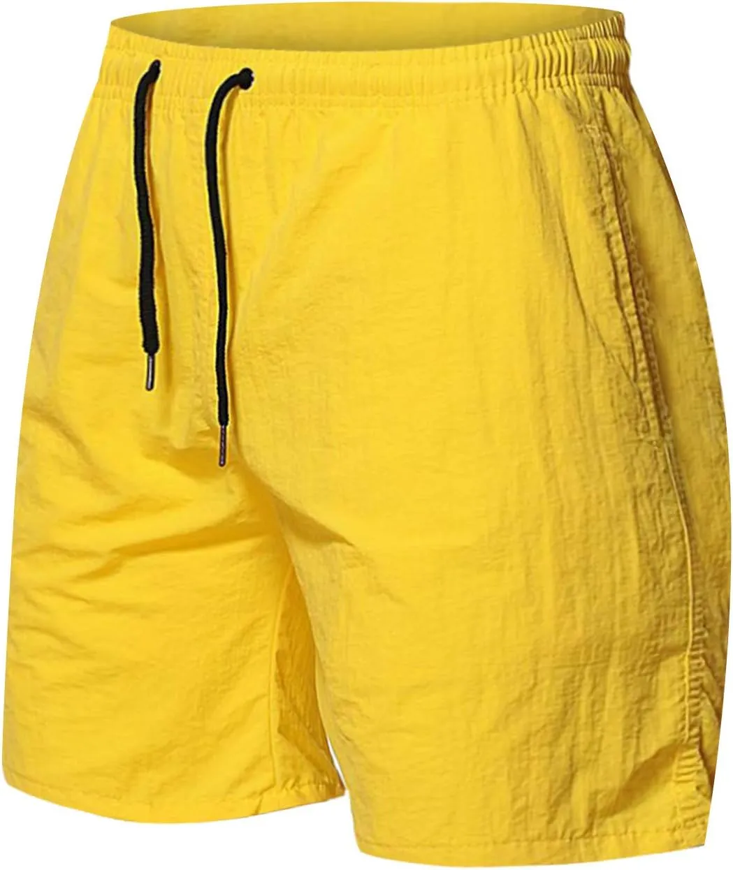 Men's Athletic Running Shorts Lightweight Quick Dry Shorts Gym Running Hiking Shorts Casual Elastic Waist Shorts