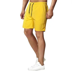 Men's Athletic Running Shorts Lightweight Quick Dry Shorts Gym Running Hiking Shorts Casual Elastic Waist Shorts