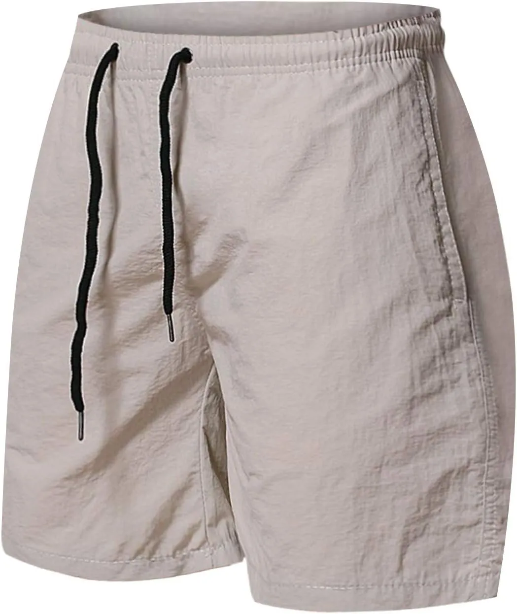 Men's Athletic Running Shorts Lightweight Quick Dry Shorts Gym Running Hiking Shorts Casual Elastic Waist Shorts