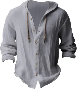 Men's Long Sleeve Button Up Shirts Collar Pocket Long Sleeve Shirt Top Long Sleeve Shirts for Men Casual Shirts for