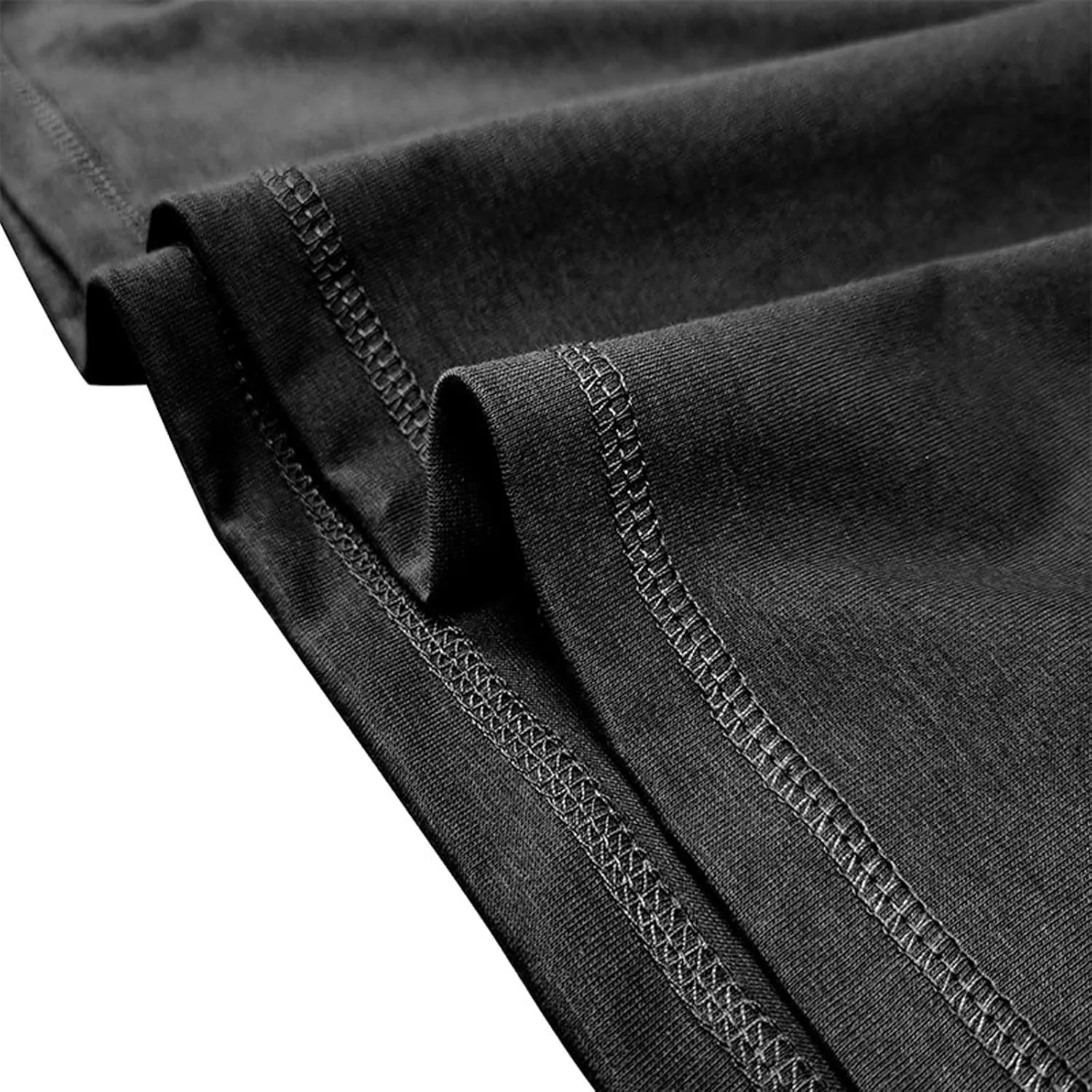 Mens Long Sleeve Muscle T Shirts Athletic Fit Henley Shirts Casual Button Crewneck Longline Gym Workout Tee Shirts
