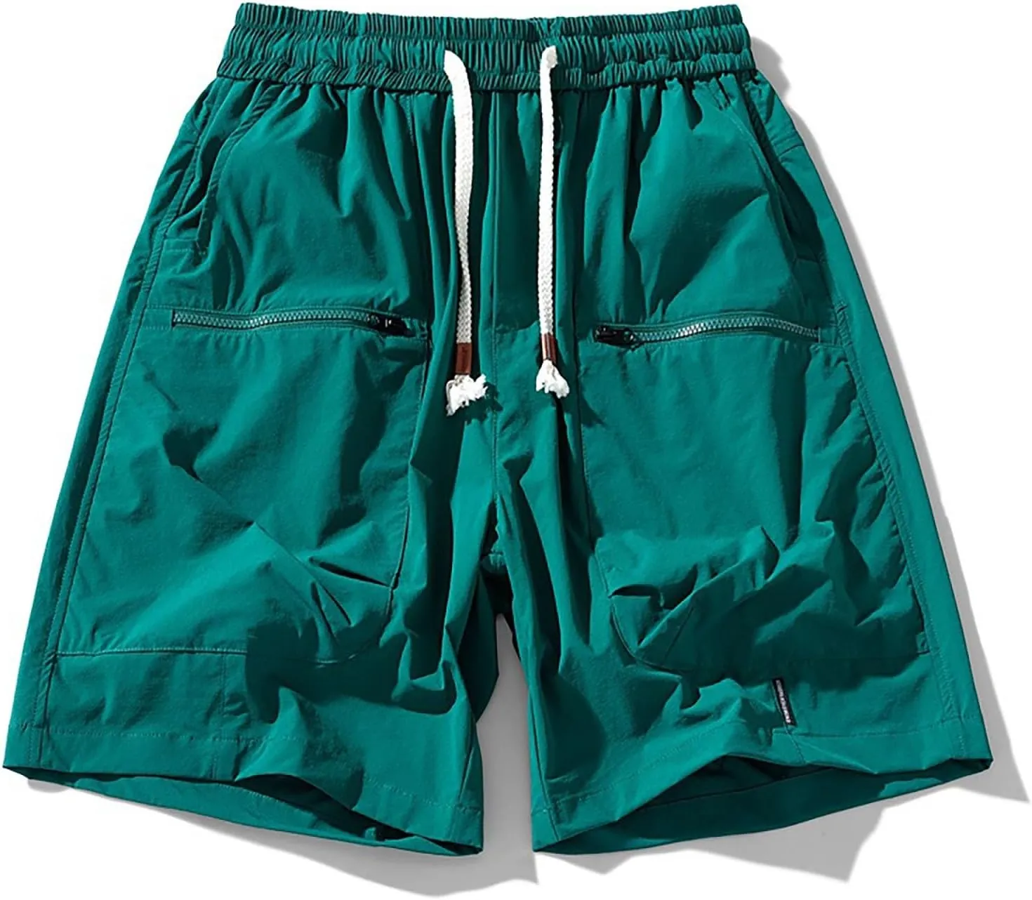 Men's Quick Dry Athletic Shorts Lightweight Breathable Running Shorts Elastic Waistband Workout Gym Short Pants