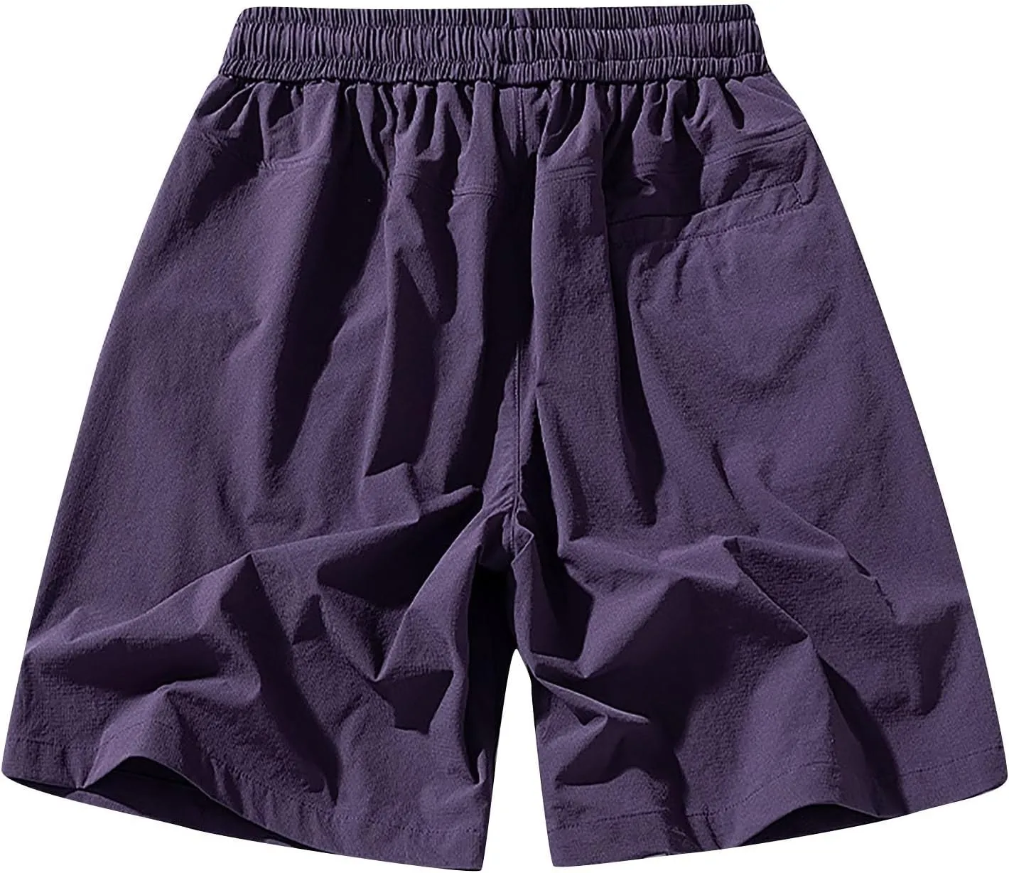 Men's Quick Dry Athletic Shorts Lightweight Breathable Running Shorts Elastic Waistband Workout Gym Short Pants