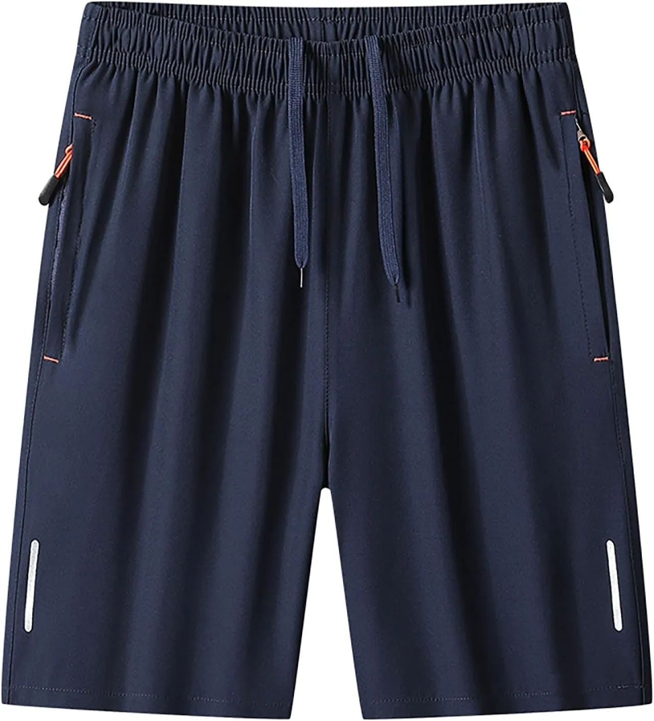 Mens Quick Dry Shorts 2025 Running Shorts Zipper Pocket Gym Shorts Athletic Workout Shorts Breathable Summer Bottoms