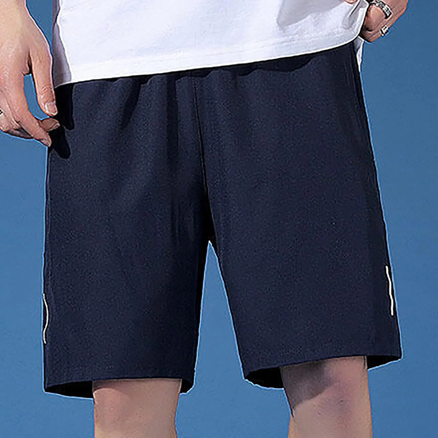 Mens Quick Dry Shorts 2025 Running Shorts Zipper Pocket Gym Shorts Athletic Workout Shorts Breathable Summer Bottoms