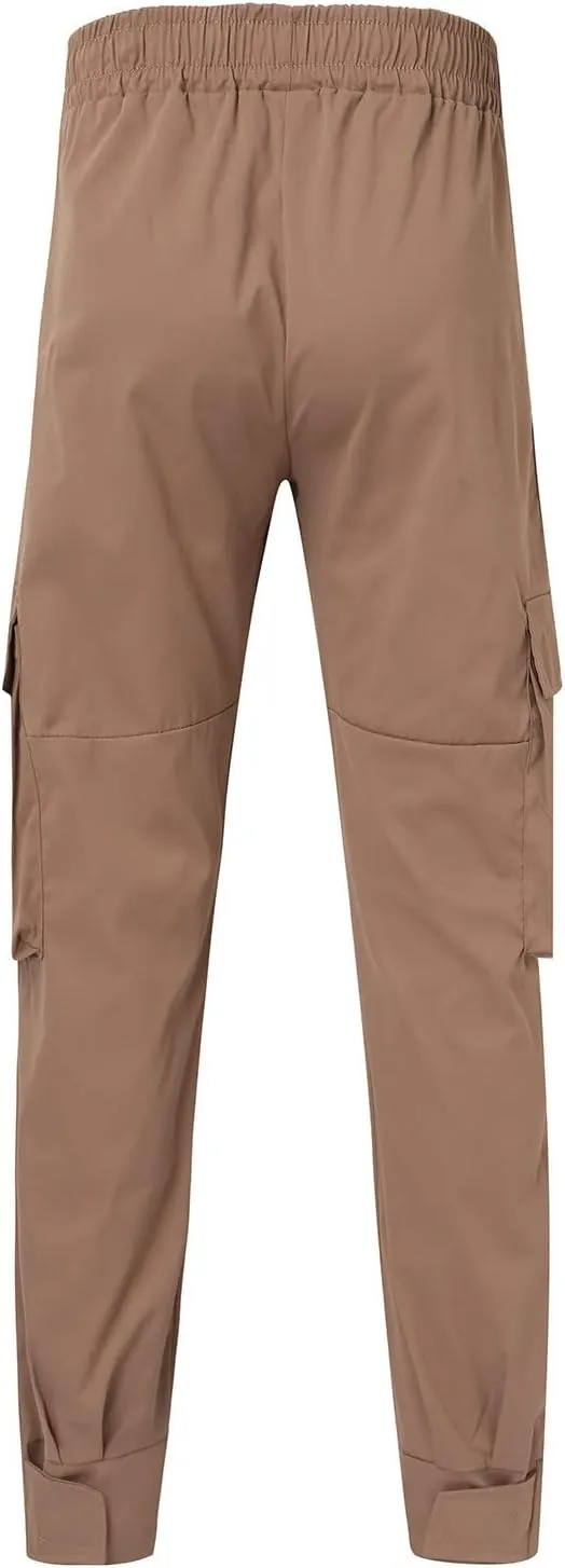 Mens Workout Cargo Sweatpants for Men Relaxed Fit S-5XL Men's Tactical Pants Tactical Trousers with 6 Pockets Sports