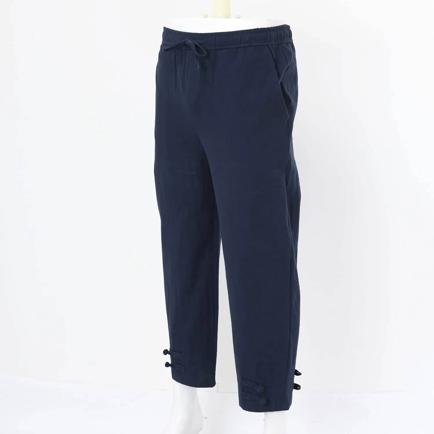 Mens Workout Cargo Sweatpants Pants Mens Athletic Workout Running Jogger Pants with Pockets Cargo Pants for Men Black