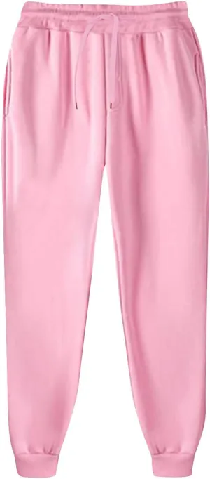Mens Workout Cargo Sweatpants Sports Trousers Mens Casual Joggers Pants Big and Tall Athletic Drawstring Cargo Pants