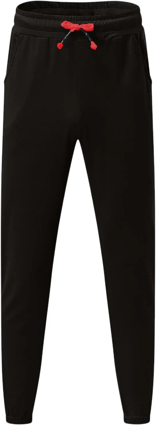 Mens Workout Cargo Sweatpants Stretch Elastic Waist Multiple Pockets Sports Pants Fitness Sports Trousers Men's Cargo
